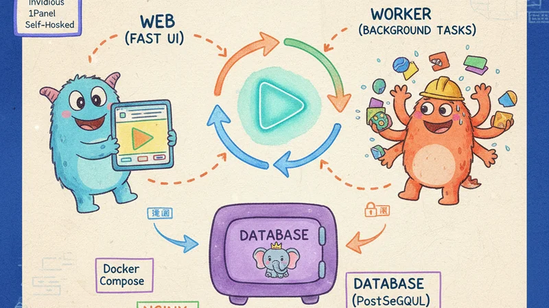 Invidious高性能部署：Web 与 Worker 读写分离架构